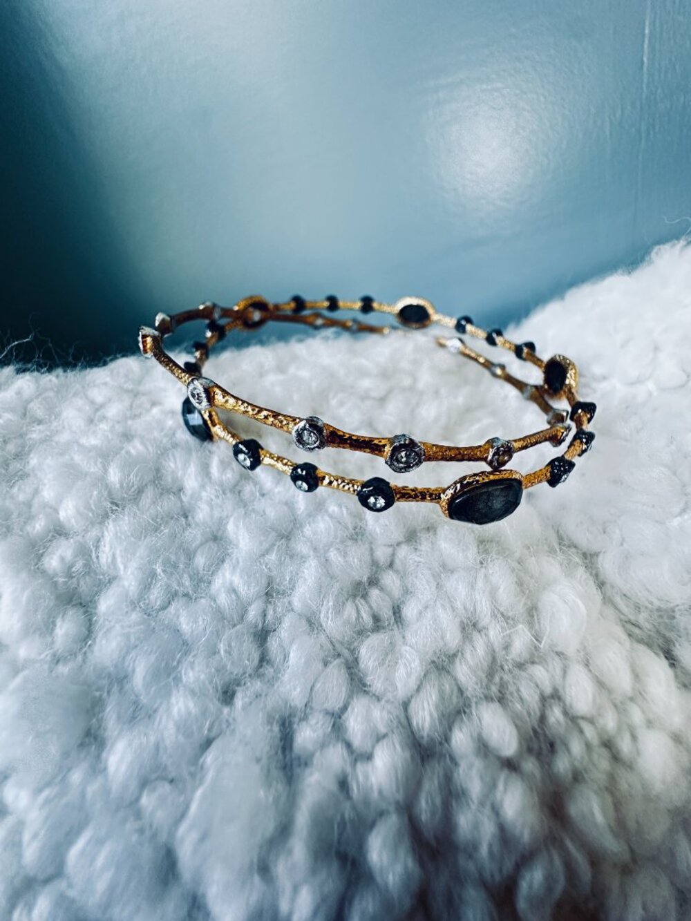 Alexis Bittar Stacking Bangle Bracelets - Picture 10 of 13